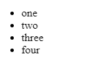 list item with insertadjacenthtml() method